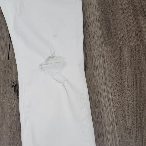 Enjean White Distressed Jeans - Picture 8 of 11